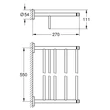 Kép 2/2 - GROHE Essentials Multi törölközőtartó