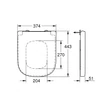 Kép 2/2 - GROHE Euro Ceramic WC-ülőke