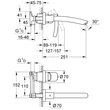 Kép 4/10 - GROHE egykaros univerzális falba építhető test, 1/2"