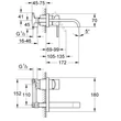 Kép 8/10 - GROHE egykaros univerzális falba építhető test, 1/2"