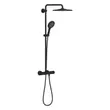 Kép 1/5 - GROHE Rainshower SmartActive 310 termosztátos zuhanyrendszer falfa szerelésre, phantom black