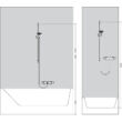 Kép 10/10 - HANSGROHE Croma 100 falsíkon kívüli zuhanyrendszer Vario 90 cm-es zuhanyrúddal és Ecostat Comfort termosztáttal, EcoSmart 9 l/perc