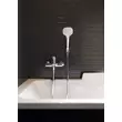 Kép 3/12 - HANSGROHE Croma Select E zuhanytartó szett 1jet 125 cm-es zuhanycsővel, fehér/króm