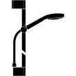 Kép 4/6 - HANSGROHE Croma Select S zuhanyszett Vario 65 cm-es zuhanyrúddal, EcoSmart, fehér/króm