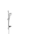 Kép 1/12 - HANSGROHE Croma Select S zuhanyszett Vario 65 cm-es zuhanyrúddal és szappantartóval, fehér/króm