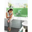 Kép 8/11 - HANSGROHE Crometta 100 kézizuhany Vario, fehér/króm