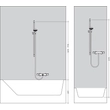 Kép 12/12 - HANSGROHE Crometta 100 zuhanyszett Vario 65 cm-es zuhanyrúddal, fehér/króm
