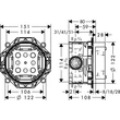 Kép 7/12 - HANSGROHE Crometta S zuhanyrendszer 240, 1 jet, egykaros csapteleppel