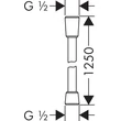 Kép 4/12 - HANSGROHE Crometta S zuhanyrendszer 240, 1 jet, egykaros csapteleppel