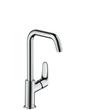 Kép 1/4 - HANSGROHE Focus egykaros mosdócsaptelep 240 automata lefolyógarnitúrával és 120°-ban forgatható elforgatható kifolyóval