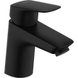 Kép 1/4 - HANSGROHE Logis egykaros mosdócsaptelep 70, automata lefolyógarnitúrával, matt fekete