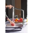 Kép 2/5 - HANSGROHE S71 S719-U450 munkalap alá rögzített mosogató 450