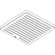 Kép 3/4 - HANSGROHE Pulsify E fejzuhany, 1jet, EcoSmart+