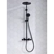 Kép 8/11 - HANSGROHE Raindance Select S Showerpipe 240, 1jet PowderRain termosztáttal, matt fekete