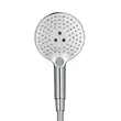 Kép 3/12 - HANSGROHE Raindance Select S 120 3jet kézizuhany/ Unica'S Puro 0,65 m zuhanyszett, fehér/króm