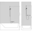 Kép 13/13 - HANSGROHE Raindance Select S 120 3jet kézizuhany/ Unica'S Puro 0,65 m zuhanyszett