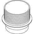 Kép 3/3 - HANSGROHE RainDrain Spot magasságkiegyenlítő kiegészítő elem