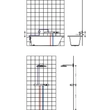 Kép 9/9 - HANSGROHE ShowerTablet Select termosztát 700 falsíkon kívüli szereléshez, 2 fogyasztóhoz