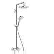 Kép 1/15 - HANSGROHE Croma Select E 180 showerpipe egykaros csapteleppel, fehér/króm