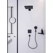 Kép 4/11 - HANSGROHE ShowerSelect termosztát falsík alatti szereléshez, 2 fogyasztóhoz, matt fekete