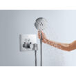 Kép 5/7 - HANSGROHE ShowerSelect termosztát falsík alatti szereléshez, 2 fogyasztóhoz Fixfittel és Porter zuhanytartóval