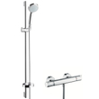 Kép 1/10 - HANSGROHE Croma 100 falsíkon kívüli zuhanyrendszer Vario 90 cm-es zuhanyrúddal és Ecostat Comfort termosztáttal, EcoSmart 9 l/perc