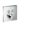 Kép 1/9 - HANSGROHE ShowerSelect termosztát falsík alatti szereléshez 2 fogyasztóhoz