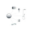 Kép 3/9 - HANSGROHE ShowerSelect termosztát falsík alatti szereléshez 2 fogyasztóhoz