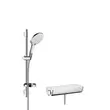 Kép 1/11 - HANSGROHE Ecostat Select Combi 0,65 m Raindance Select S 150 3jet kézizuhannyal, fehér/króm