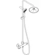 Kép 7/8 - HANSGROHE Vernis Blend Showerpipe 200, 1 jet, Reno, matt fekete