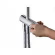 Kép 2/7 - HANSGROHE Vernis Shape Showerpipe 230, 1 jet Reno, matt fekete