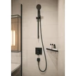 Kép 2/5 - HANSGROHE Vernis Shape egykaros zuhanycsaptelep falsík alatti szereléshez, matt fekete