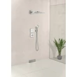 Kép 2/3 - HANSGROHE Fixfit Square beépített zuhanytartóval