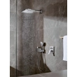Kép 10/12 - HANSGROHE Fixfit 300 beépített zuhanytartóval, fehér/króm