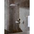 Kép 9/12 - HANSGROHE Fixfit 300 beépített zuhanytartóval, fehér/króm