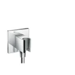 Kép 1/3 - HANSGROHE Fixfit Square beépített zuhanytartóval