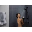 Kép 2/7 - HANSGROHE Unica zuhanyrúd Pulsify S 65 cm, toló csúszkával és zuhanytömlővel, matt fekete