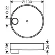 Kép 2/2 - HANSGROHE Casetta'S Puro szappantartó