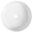 Kép 3/7 - ISVEA Infinity Round kerámia mosdó, 36×12 cm, fehér