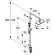 Kép 5/5 - KLUDI A-QA Dual Shower System