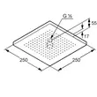 Kép 2/2 - KLUDI A-QA fejzuhany 250×250