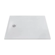 Kép 1/5 - MARMY Basalto zuhanytálca - 70×100 selyem fehér (prada white)