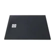 Kép 1/7 - MARMY Dolomite zuhanytálca - 70×90 matt fekete (cavalli black)