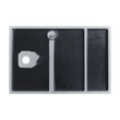 Kép 13/15 - MARMY Dolomite zuhanytálca - 80×120 matt fekete (cavalli black)