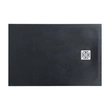 Kép 4/15 - MARMY Dolomite zuhanytálca - 80×120 matt fekete (cavalli black)