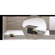 Kép 7/7 - MARMY Basalto zuhanytálca - 80×80 selyem fekete (cavalli black)