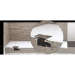 Kép 7/7 - MARMY Basalto zuhanytálca - 80×100 selyem fehér (prada white)