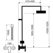 Kép 2/3 - NOVASERVIS Metalia 57 termosztátos zuhanyrendszer
