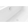 Kép 3/4 - POLYSAN Marble kád le- és túlfolyó, bovdenes, 800 mm, fehér