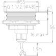 Kép 5/5 - POLYSAN színterápia Slim 12V RGB